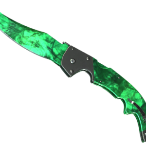 ★ StatTrak™ Falchion Knife | Gamma Doppler Emerald (Factory New)