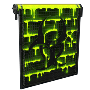 Biohazard Bunker Garage Door