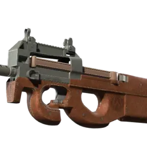 P90 | Leather (Battle-Scarred)
