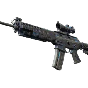 StatTrak™ SG 553 | Aloha (Battle-Scarred)