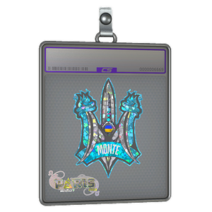 Sticker Slab | Monte (Glitter) | Paris 2023