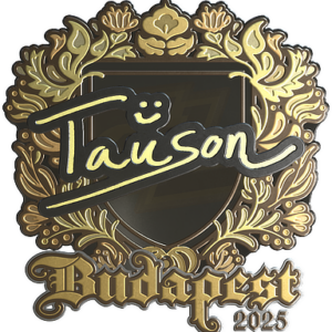 Sticker | Tauson (Gold) | Budapest 2025