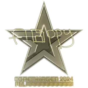 Sticker | floppy (Gold) | Copenhagen 2024