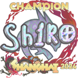 Sticker | sh1ro (Holo, Champion) | Shanghai 2024