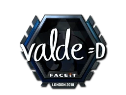Sticker | v4lde (Foil) | London 2018