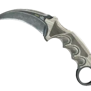 ★ StatTrak™ Karambit | Black Laminate (Minimal Wear)