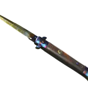 ★ StatTrak™ Stiletto Knife | Case Hardened (Battle-Scarred)