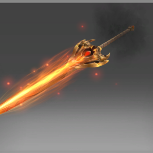 Autographed Spear of the Daemonfell Flame