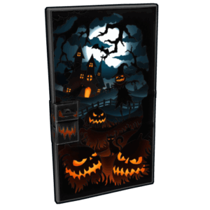 Grim Farm Metal Door