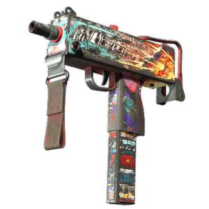 MAC-10 | Derailment (Battle-Scarred)