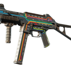Souvenir UMP-45 | Late Night Transit (Battle-Scarred)