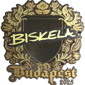 Sticker | Aleksib (Gold) | Budapest 2025