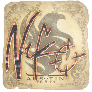 Sticker | NiKo | Austin 2025