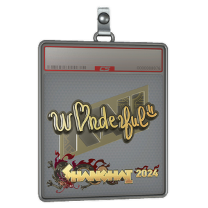Sticker Slab | w0nderful (Gold) | Shanghai 2024