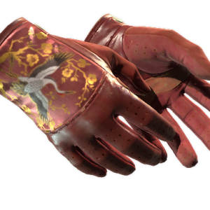 ★ Driver Gloves | Brocade Crane (Field-Tested)