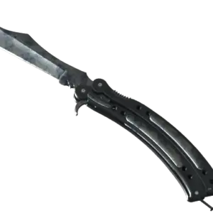 ★ StatTrak™ Butterfly Knife | Stained (Well-Worn)