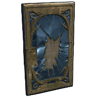 Broken Mirror Door