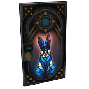 Easter Bunny Sheet Metal Door