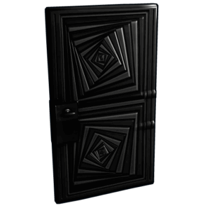 Hypnotic Steel Door