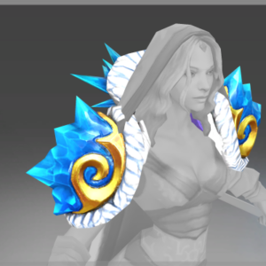 Inscribed Mantle of the Blueheart Sovereign