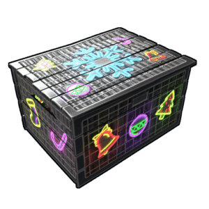 Neon Snowflake Small Box