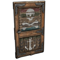 Pirate Wooden Door