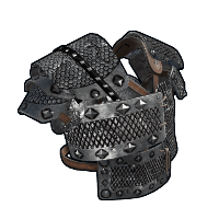 Spiked Metal Vest