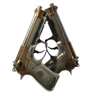StatTrak™ Dual Berettas | Cartel (Battle-Scarred)