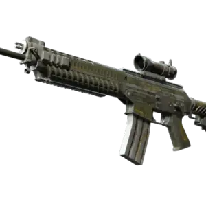 StatTrak™ SG 553 | Atlas (Battle-Scarred)