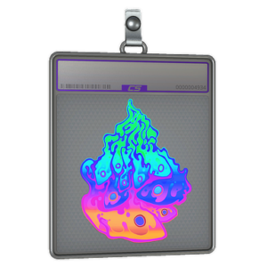 Sticker Slab | Liquid Fire (Holo)