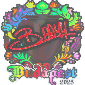 Sticker | bodyy (Holo) | Budapest 2025
