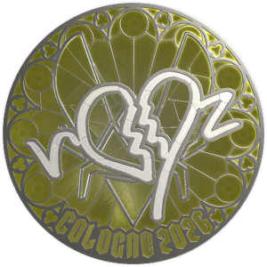 Sticker | ropz (Foil) | Cologne 2026