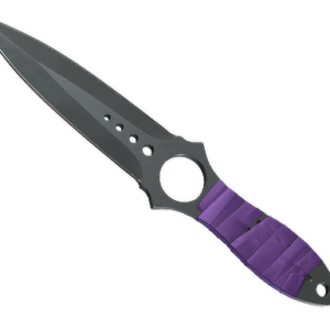 ★ Skeleton Knife | Ultraviolet (Well-Worn)