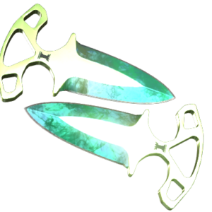 ★ StatTrak™ Shadow Daggers | Gamma Doppler Phase 2 (Factory New)